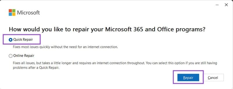 Microsoft Word Has Insufficient Memory – How to Fix 7