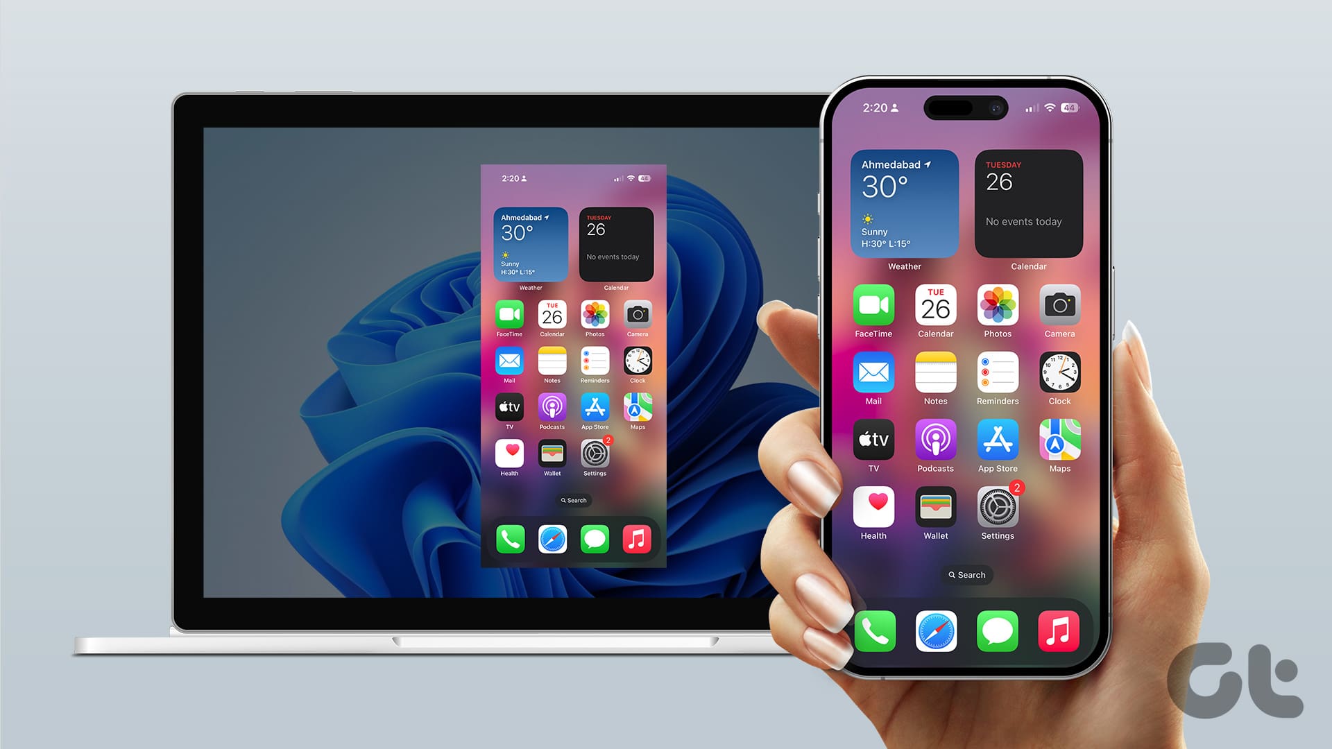 How to Mirror iPhone Screen to a Windows PC for Free