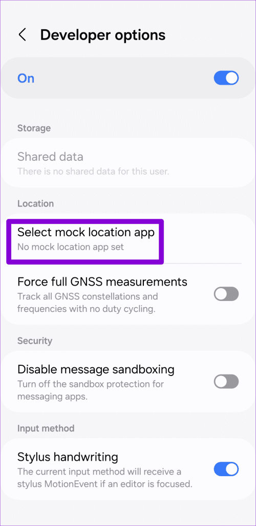 Mock Location on Android