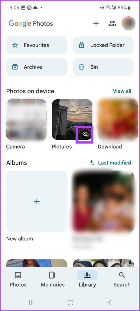 Ensure sync is disabled - 9