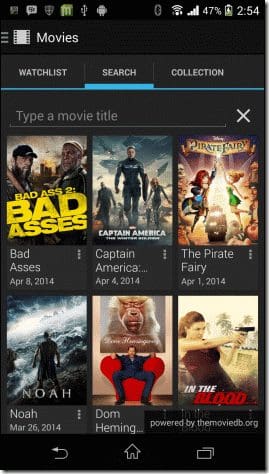 Movies Watch List