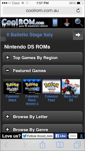 Nds4I Os Game Page