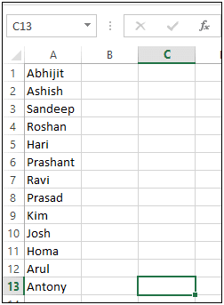 Name List1