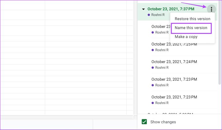 How to See Edit History in Google Sheets - Guiding Tech