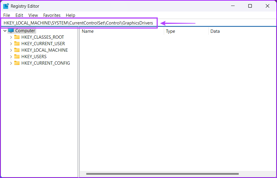 adding a registry entry in Windows 11