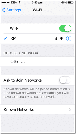 Network List 1