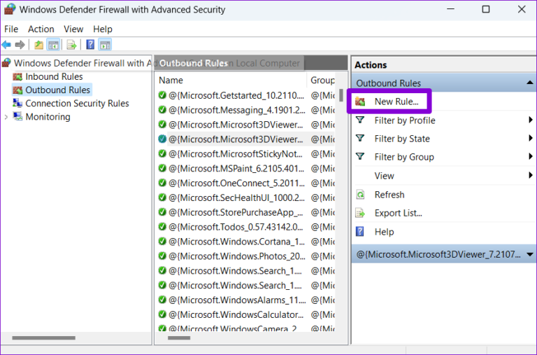 How To Block Or Unblock A Program From Using The Internet On Windows 11 Guiding Tech