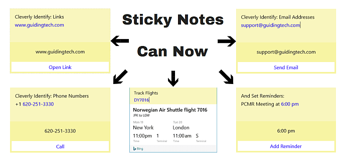 New Sticky Notes