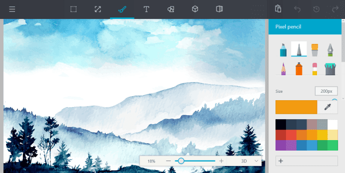 What's New in the New Paint App on Windows 10