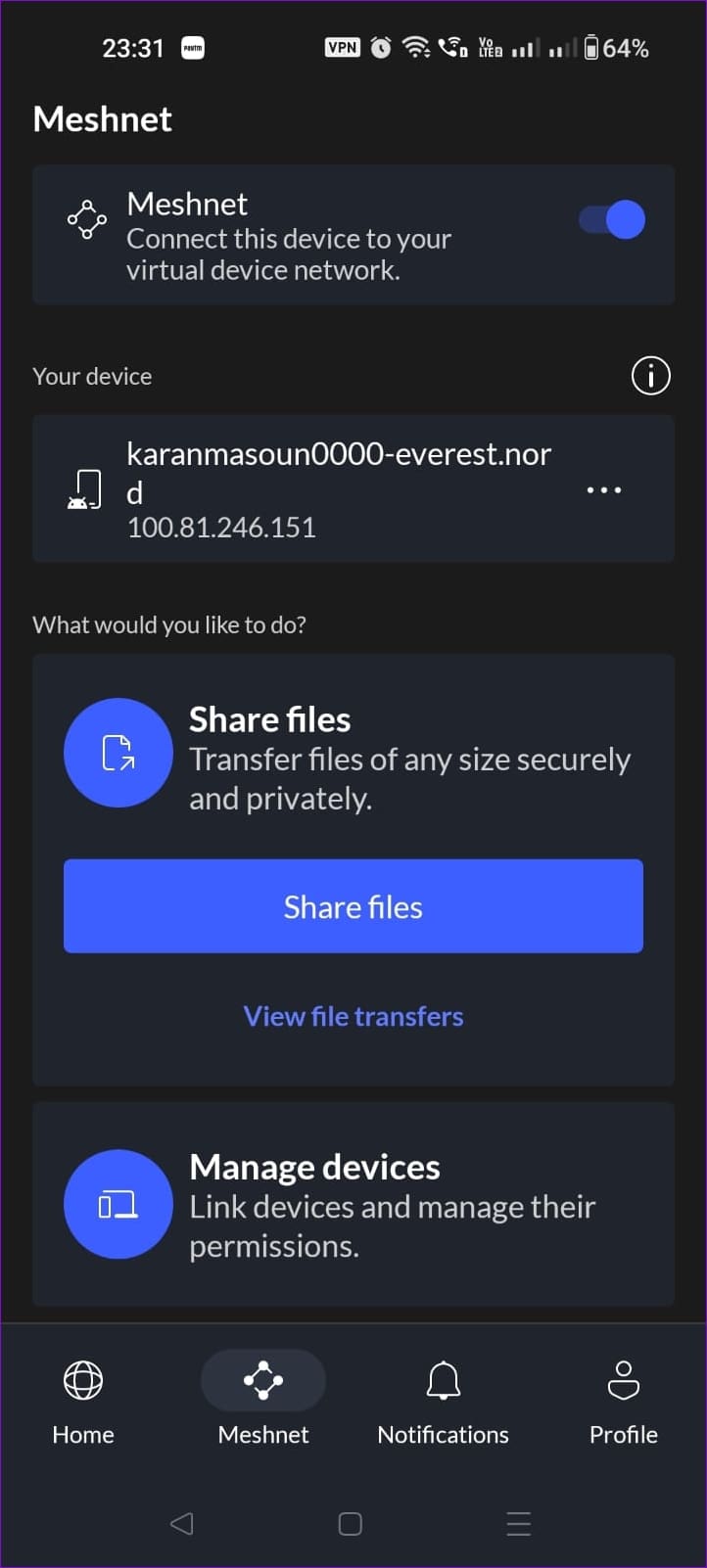 Nordvpn Connected To Servers