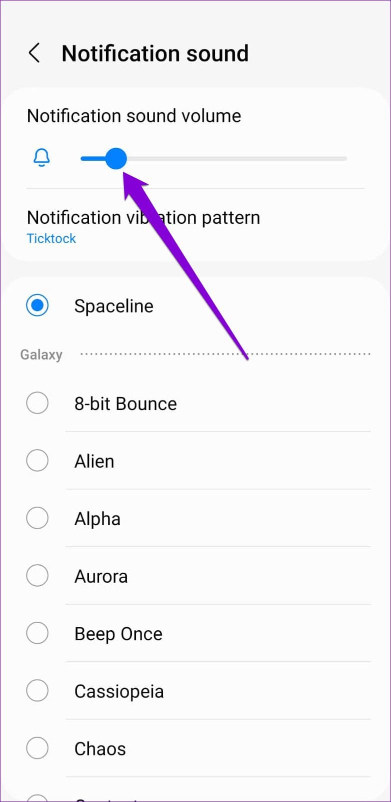 Notification Sound on Android