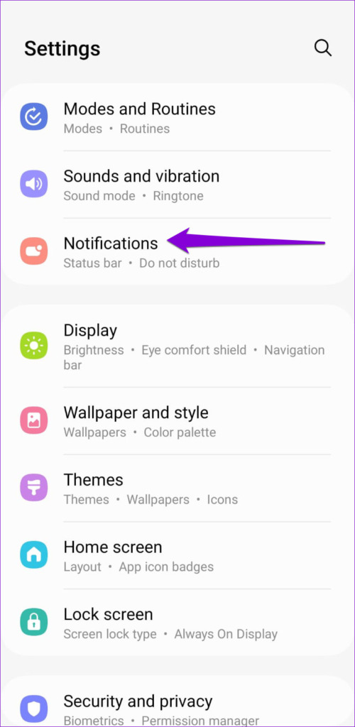 Notifications on Android