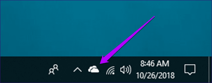 One Drive Icon Missing Windows 10 Taskbar 2