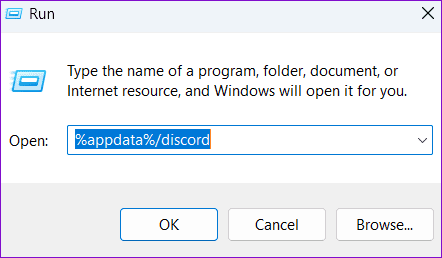 Open Discord Cache Folder