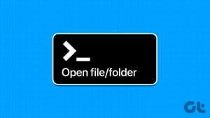 Open File in CMD 1