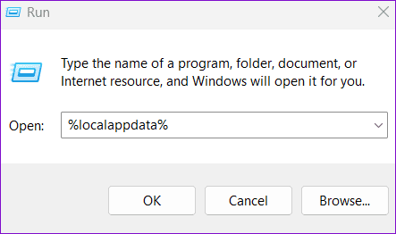 Open Local AppData Folder