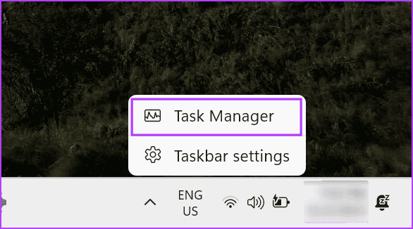 Open Task Manager 
