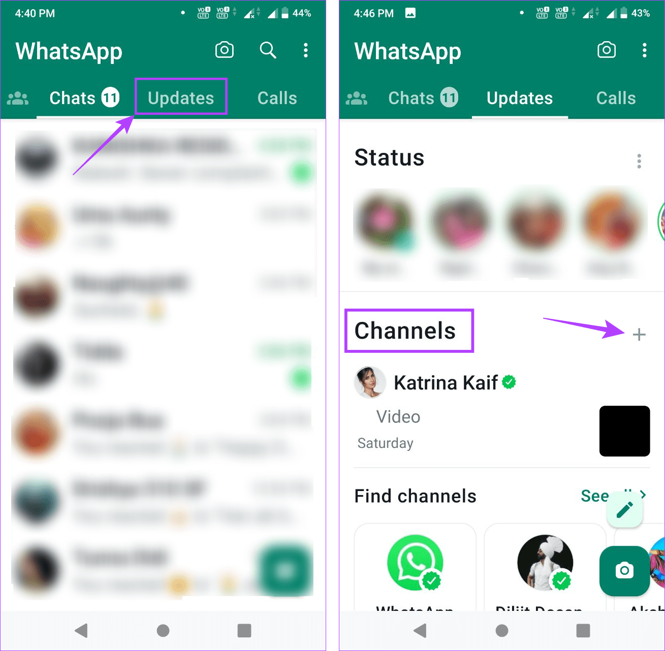 Open WhatsApp Channels