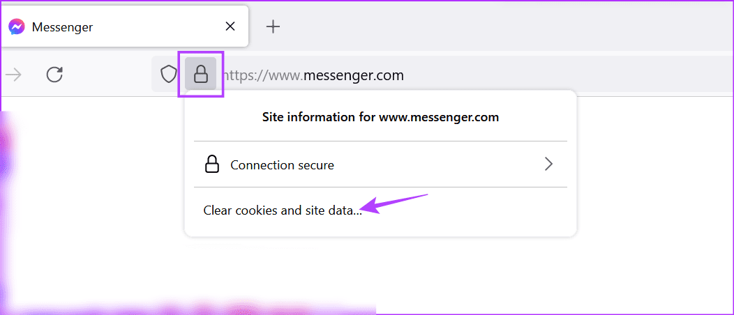 Open cookie settings Firefox