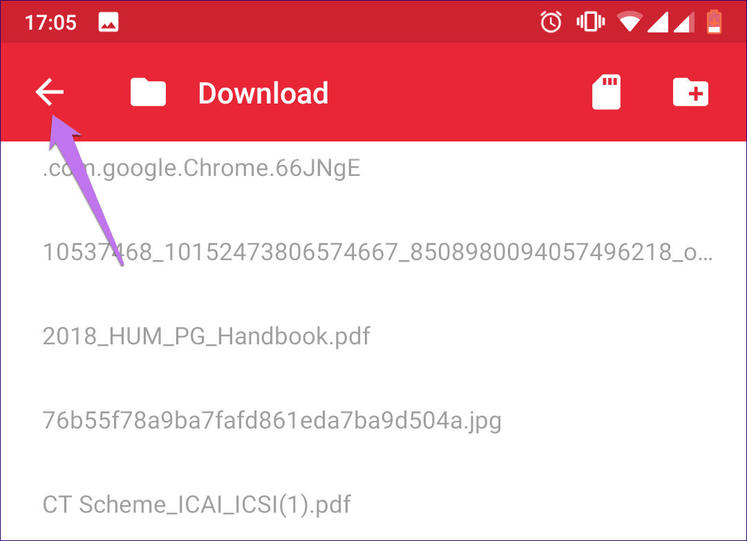Opera Mini Root Download Folder