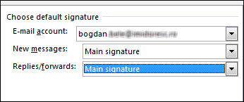 Outlook 2013 Signature Name Choose1