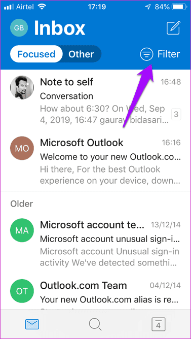 Outlook App Vs Apple Mail 16