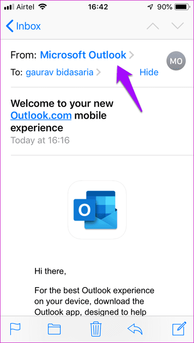 Outlook App Vs Apple Mail 5