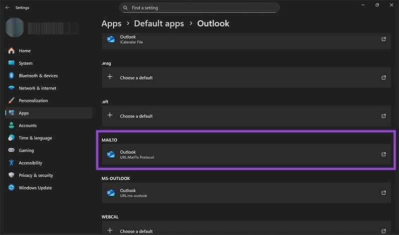 Outlook Opening in Browser Instead of App – How to Fix 5 - 5