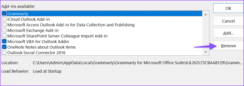 Outlook quick print not working 10