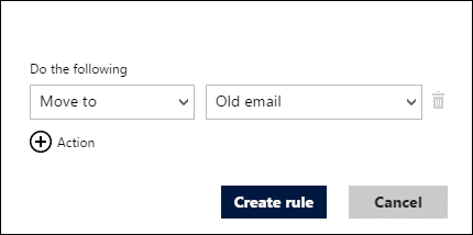 Outlook Com Rules New Create Old