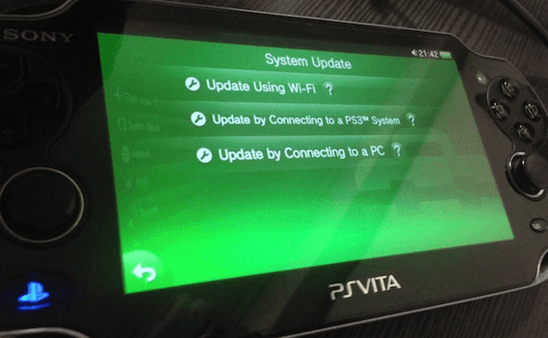 Ps Vita Update Main
