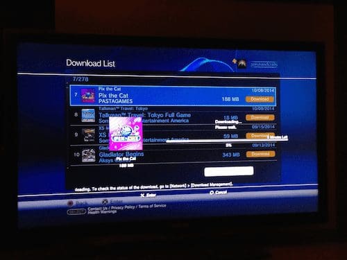Ps3 Download List Ongoing