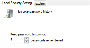 Password History