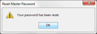 Password Reset Confirmation