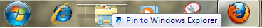 Pin To Windows Explorer