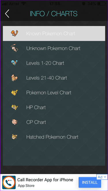 Pokemon Info Apps For Android And I Os 11