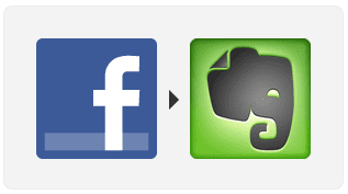 Post From Facebook To Evernote