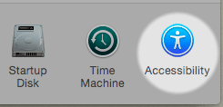 Preferences Accessibility