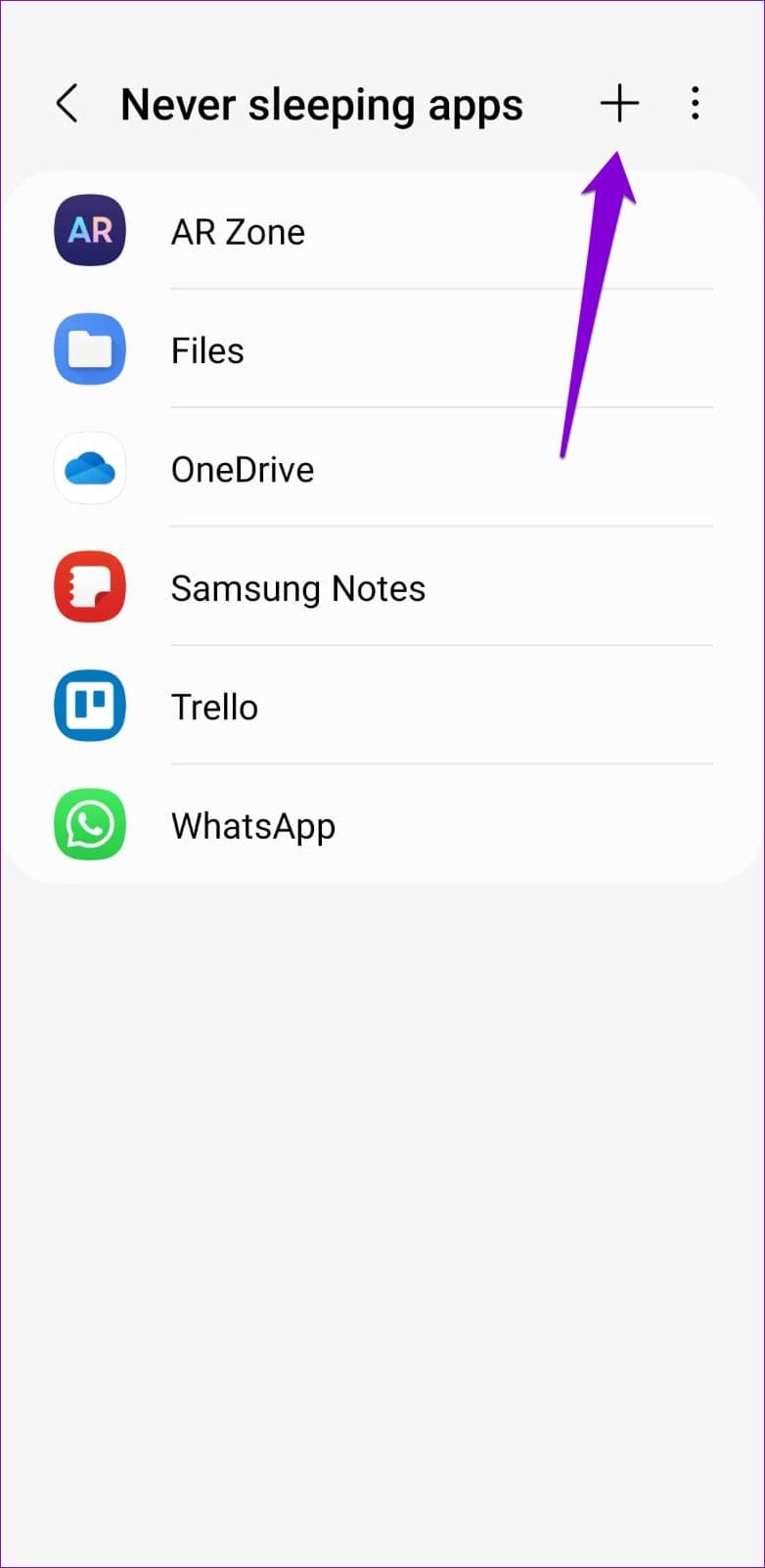 Prevent Apps From Sleeping on Samsung Phone