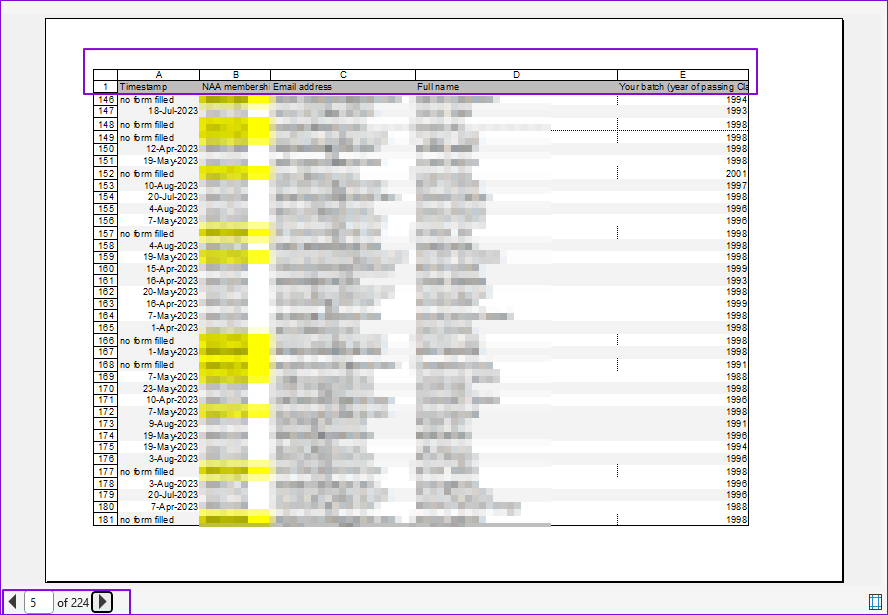 Print Preview Repeat Header Excel