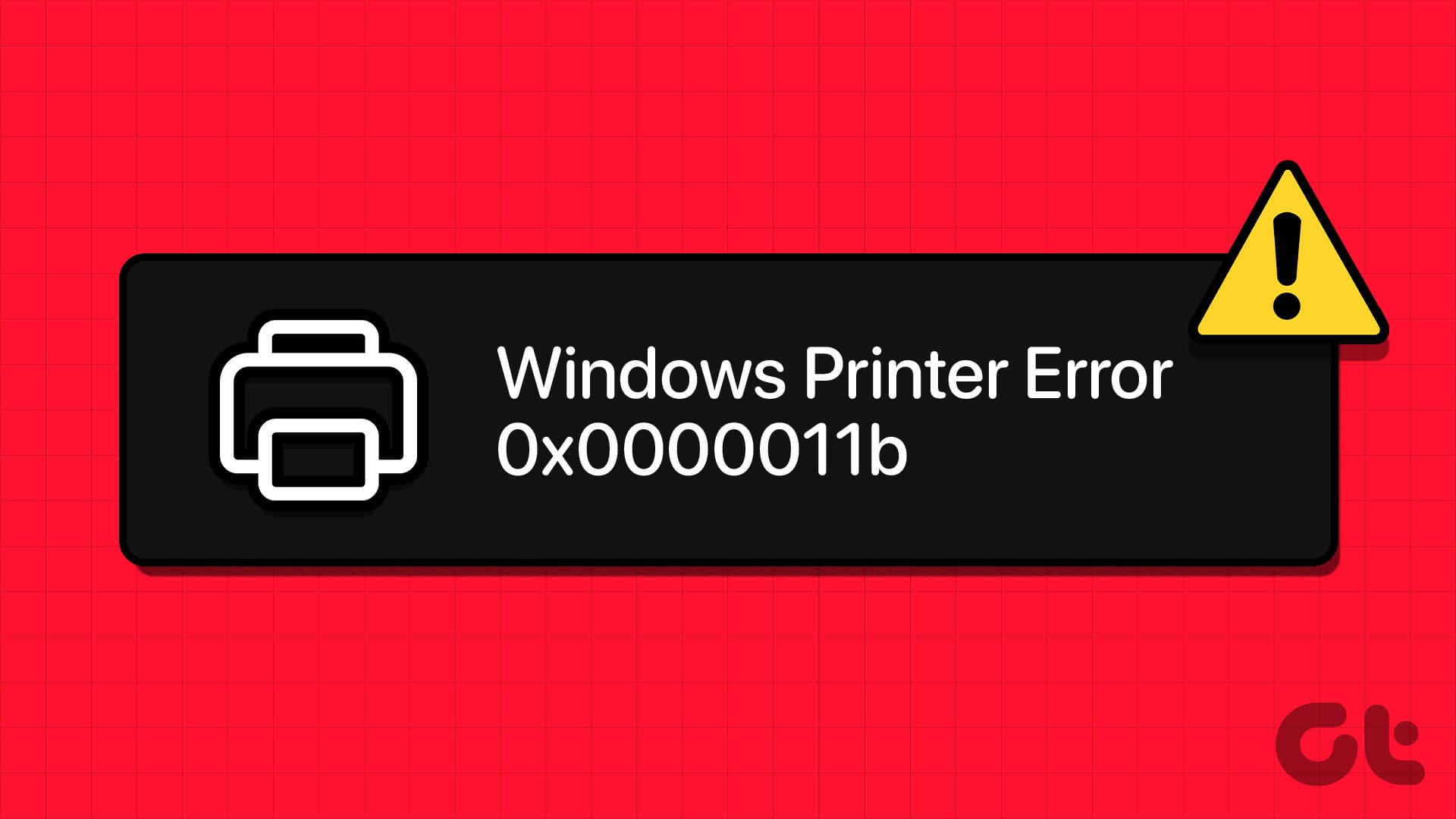Printer Error 0x0000011b on Windows