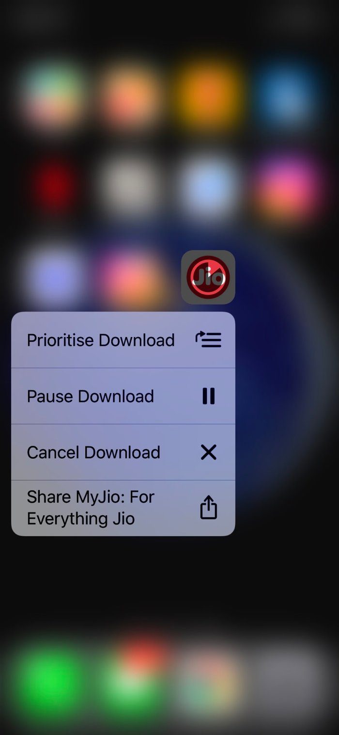 Prioritise Downloads 3 D Touch
