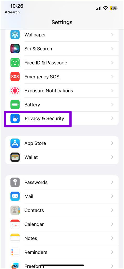 Privacy and Security on iPhone