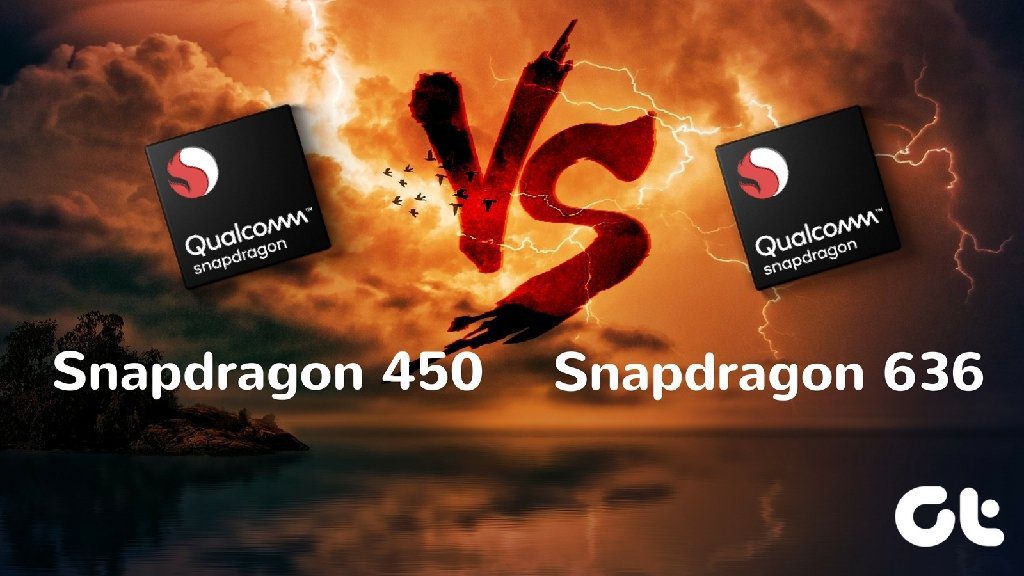 Qualcomm Snapdragon 450 Vs Snapdragon 636