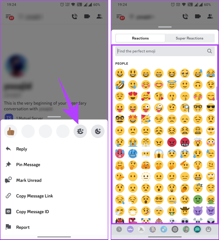 How To React To Messages On Discord Mobile And Desktop Guiding Tech how-to-react-to-messages-on-discord-mobile-and-desktop-guiding-tech
