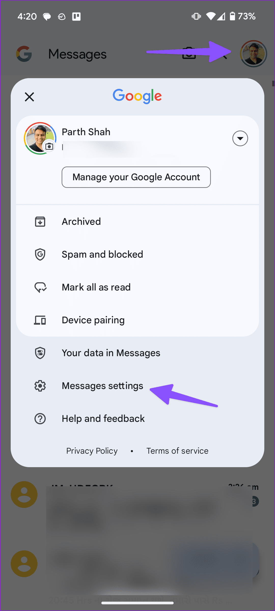 Receiving Text Messages on Old Phone 11
