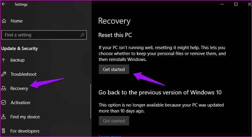 Recover Deleted Administrator Account In Windows 10 3