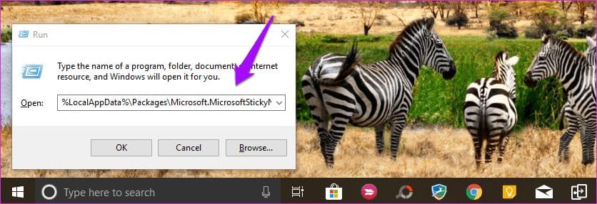 Recover Deleted Sticky Notes In Windows 10 6