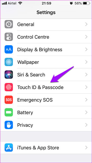 Remove Camera Option From Lock Screen On I Phone 1