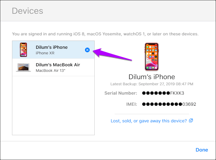 Remove Device From Apple Id 13